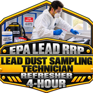 1103 – EPA Lead Dust Sampling Technician Refresher Training – 4 Hour
